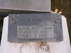 Alice <I>Boardman</I> Auzenne 