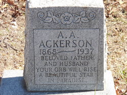 Alfred A Ackerson 