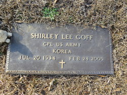 Corp Shirley Lee Goff 