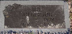 Arda “Artie” <I>Bellar</I> Whitehead Wilkerson 