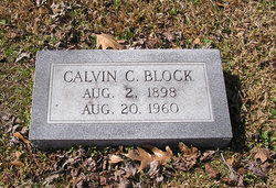 Calvin Clarence Block 