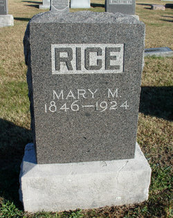 Mary Maria “Ri” Rice 