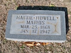 Nancy Hattie <I>Tidwell</I> Mathis 