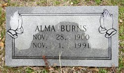 Alma E Burns 