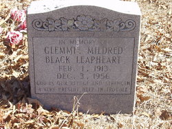 Glemmie Mildred <I>Black</I> Leapheart 