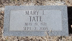 Mary L. <I>Garrison</I> Tate 