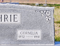 Caroline Cornelia “Lucy” <I>Large</I> Guthrie 