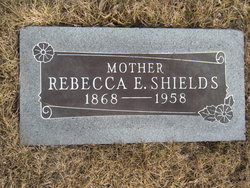 Rebecca E. <I>Nichols</I> Shields 