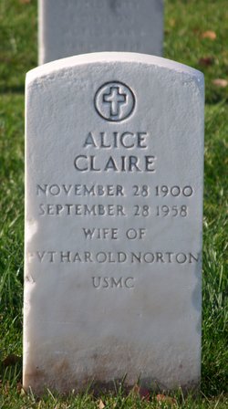 Alice Claire <I>Korell</I> Norton 