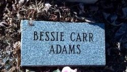 Bessie Carr Adams 