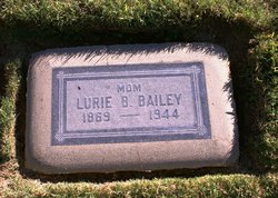 Lurah Belle “Lurie” <I>Burns</I> Bailey 
