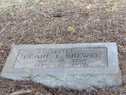 Pearl L Brewer 