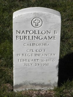 Napoleon Bonaparte Burlingame 