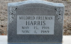 Mildred <I>Freeman</I> Harris 