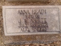 Anna Heath <I>Overton</I> Abbitt 
