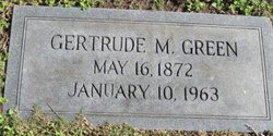 Gertrude E. <I>Moore</I> Green 