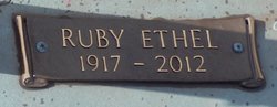 Ruby Ethel <I>Barker</I> Paisley Brooks 