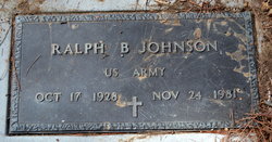 Ralph B Johnson 