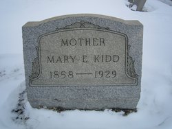 Mary Elizabeth <I>Parks</I> Kidd 