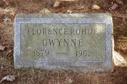 Florence <I>Rohde</I> Gwynne 