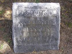 Anna Elizabeth <I>Blankenship</I> Franklin 