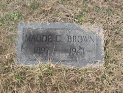Maude <I>Calloway</I> Brown 