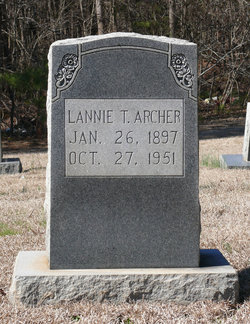 Lannie Tabitha <I>Thompson</I> Archer 