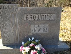 Alberta Ruth “Ruth” <I>Cook</I> Browning 
