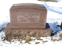 Hazel <I>Shaffer</I> Ambrose 