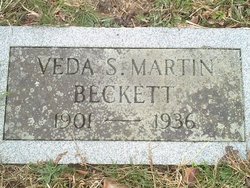 Veda S. <I>Martin</I> Beckett 