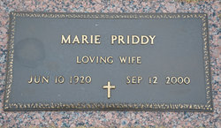 Marie <I>Keith</I> Priddy 