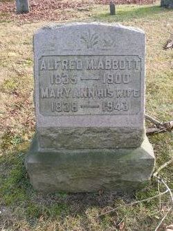 Mary Ann <I>Haskins</I> Abbott 