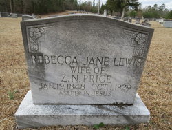 Rebecca Jane <I>Lewis</I> Price 