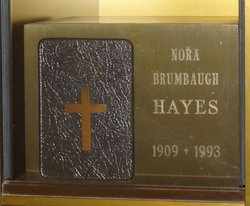 Nora W <I>Wiggins</I> Brumbaugh-Hayes 