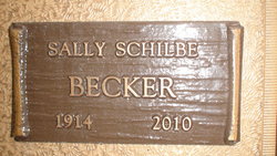 Violet “Sally” <I>Schilbe</I> Becker 