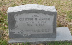 Gertrude <I>Holmes</I> McGuire 