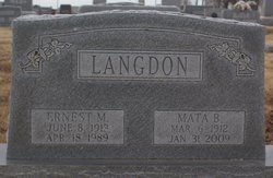 Ernest M. Langdon 