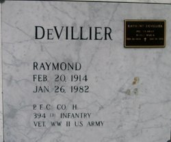 PFC Raymond DeVillier 