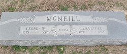 Lena Ethel <I>Isaacks</I> McNeill 