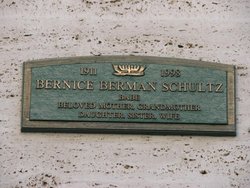 Bernice <I>Berman</I> Schultz 