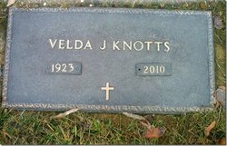 Velda Jane <I>Meeks</I> Knotts 