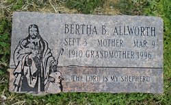 Bertha B. <I>Bradshaw</I> Allworth 