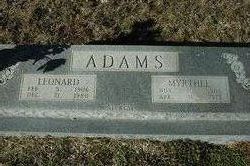 James Leonard Adams 