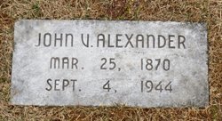 John Vernon Alexander 