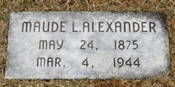 Maude Louella <I>Young</I> Alexander 