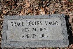 Grace <I>Rogers</I> Adams 