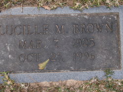 Lucille Margaret <I>Allen</I> Brown 