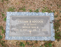 William B Adcock 