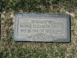 Ruthie Elizabeth <I>Ray</I> Spence 
