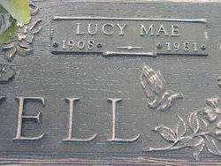 Lucy Mae <I>Wigley</I> Bagwell 